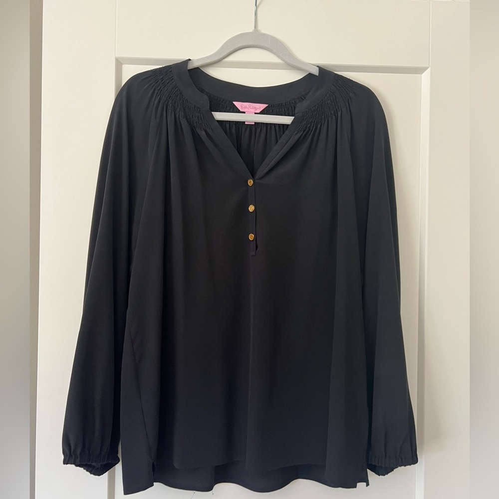 Lilly Pulitzer Elsa Silk Top. Size small. VGUC